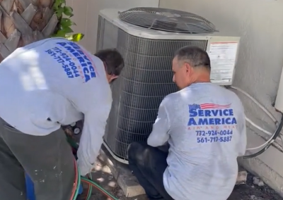 Air Conditioning Split Unit Installation (Boca Raton, Florida)